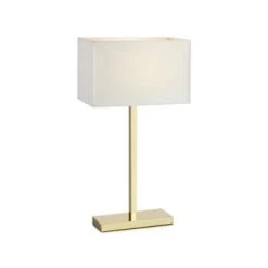 Markslöjd Lampes à Poser Lampe à Poser Avec Port USB Métal Blanc/tissu H50cm -Luminaires Contemporain Soldes lampe a poser avec port usb metal blanc tissu h50cm 3