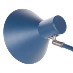 Beliani Lampes à Poser Lampe à Poser Bleu Sombre -Luminaires Contemporain Soldes lampe a poser bleu sombre 3