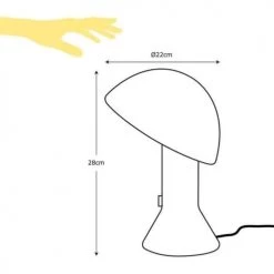 Martinelli Luce Lampes à Poser Lampe à Poser Bleue H28cm -Luminaires Contemporain Soldes lampe a poser bleue h28cm 3