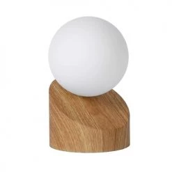 Lucide Lampes à Poser Lampe à Poser Bois Et Verre Interrupteur Tactile D10cm 8 Lucide Lampes à Poser Lampe à Poser Bois Et Verre Interrupteur Tactile D10cm -Luminaires Contemporain Soldes lampe a poser bois et verre interrupteur tactile d10cm 2