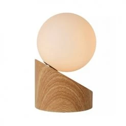 Lucide Lampes à Poser Lampe à Poser Bois Et Verre Interrupteur Tactile D10cm 9 Lucide Lampes à Poser Lampe à Poser Bois Et Verre Interrupteur Tactile D10cm -Luminaires Contemporain Soldes lampe a poser bois et verre interrupteur tactile d10cm 3