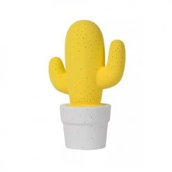 Lucide Lampes à Poser Lampe à Poser Céramique Jaune H30.5cm -Luminaires Contemporain Soldes lampe a poser ceramique jaune h30 5cm 2