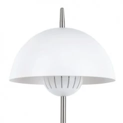 Leitmotiv Lampes à Poser Lampe à Poser Champignon En Métal Gris -Luminaires Contemporain Soldes lampe a poser champignon en metal gris 4
