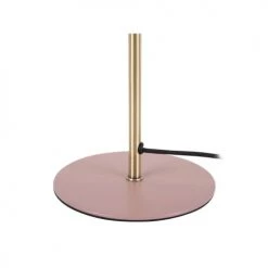 Leitmotiv Lampes à Poser Lampe à Poser Champignon En Métal Rose Pastel -Luminaires Contemporain Soldes lampe a poser champignon en metal rose pastel 2