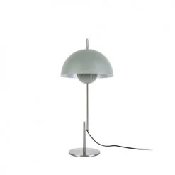 Leitmotiv Lampes à Poser Lampe à Poser Champignon En Métal Vert D'eau