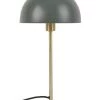 Leitmotiv Lampes à Poser Lampe à Poser Champignon En Métal Vert De Gris