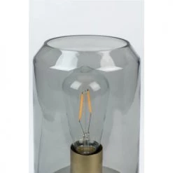 Drawer Lampes à Poser Lampe à Poser Design En Béton Gris -Luminaires Contemporain Soldes lampe a poser design en beton gris 3