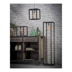 Lampea Lampes à Poser Lampe à Poser Design En Métal Gris 30 Cm -Luminaires Contemporain Soldes lampe a poser design en metal gris 30 cm 3