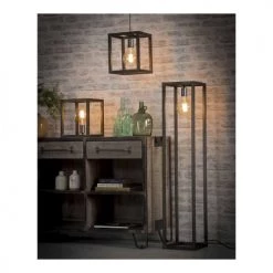 Lampea Lampes à Poser Lampe à Poser Design En Métal Gris 30 Cm -Luminaires Contemporain Soldes lampe a poser design en metal gris 30 cm 4