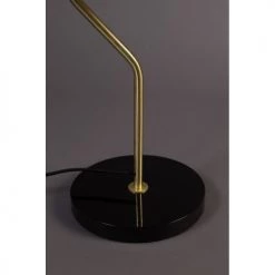 Dutchbone Lampes à Poser Lampe à Poser Design Métal Finitions Dorées Noir -Luminaires Contemporain Soldes lampe a poser design metal finitions dorees noir 4