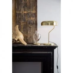 Dutchbone Lampes à Poser Lampe à Poser Design Métal Finitions Dorées Or -Luminaires Contemporain Soldes lampe a poser design metal finitions dorees or 4