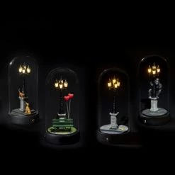 Seletti Guirlandes Et Décorations Lumineuses Lampe à Poser Dôme Avec Gorille H23cm -Luminaires Contemporain Soldes lampe a poser dome avec gorille h23cm 2