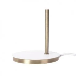 Present Time Lampes à Poser Lampe à Poser Dome Métal Blanc -Luminaires Contemporain Soldes lampe a poser dome metal blanc 3