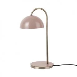 Present Time Lampes à Poser Lampe à Poser Dome Métal Rose