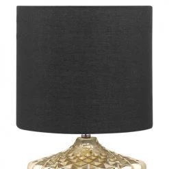 Beliani Lampes à Poser Lampe à Poser Dorée -Luminaires Contemporain Soldes lampe a poser doree 2