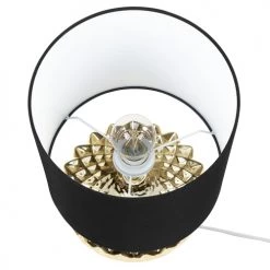 Beliani Lampes à Poser Lampe à Poser Dorée -Luminaires Contemporain Soldes lampe a poser doree 3