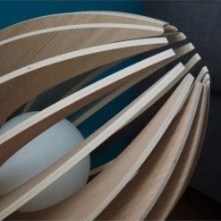 Gone's Lampes à Poser Lampe à Poser En Bois Avec Fil Blanc Et Ampoule -Luminaires Contemporain Soldes lampe a poser en bois avec fil blanc et ampoule 3