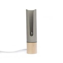 Gone's Lampes à Poser Lampe à Poser En Bois Et Béton, Anneau Feutrine Blanc -Luminaires Contemporain Soldes lampe a poser en bois et beton anneau feutrine noir 5