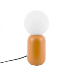 Leitmotiv Lampes à Poser Lampe à Poser En Métal Jaune