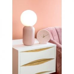 Leitmotiv Lampes à Poser Lampe à Poser En Métal Rose -Luminaires Contemporain Soldes lampe a poser en metal rose 4