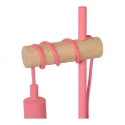 J&Kids Lampes à Poser Lampe à Poser En Métal Rose Ø 15 Cm -Luminaires Contemporain Soldes lampe a poser en metal rose oe 15 cm 4