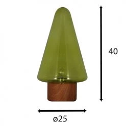 Pirouette Paris Lampes à Poser Lampe à Poser En Verre Base En Métal Effet Bois -Luminaires Contemporain Soldes lampe a poser en verre base en metal effet bois 8