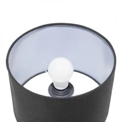 Beliani Lampes à Poser Lampe à Poser Noire -Luminaires Contemporain Soldes lampe a poser noire 8