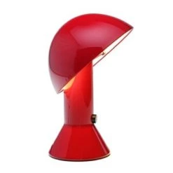 Martinelli Luce Lampes à Poser Lampe à Poser Noire H28cm -Luminaires Contemporain Soldes lampe a poser rouge h28cm 4