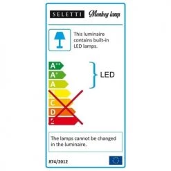 Seletti Lampes à Poser Lampe à Poser Singe Assis H32cm 9 Seletti Lampes à Poser Lampe à Poser Singe Assis H32cm -Luminaires Contemporain Soldes lampe a poser singe assis h32cm 3