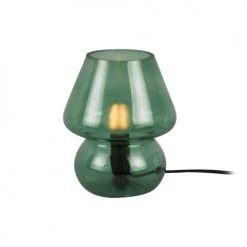 Leitmotiv Lampes à Poser Lampe à Poser Vintage En Verre Hauteur 18 Cm Vert