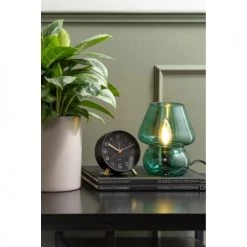 Leitmotiv Lampes à Poser Lampe à Poser Vintage En Verre Hauteur 18 Cm Vert -Luminaires Contemporain Soldes lampe a poser vintage en verre hauteur 18 cm vert 4