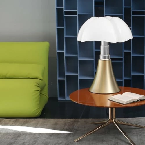 Martinelli Luce Lampes à Poser Lampe Ampoules LED Pied Télescopique H66-86cm 2 Martinelli Luce Lampes à Poser Lampe Ampoules LED Pied Télescopique H66-86cm – Image 2