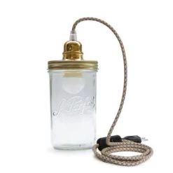 Reversible Lampes à Poser Lampe Bocal à Poser Fil Rose 11 Reversible Lampes à Poser Lampe Bocal à Poser Fil Rose -Luminaires Contemporain Soldes lampe bocal a poser fil beige