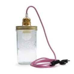 Reversible Lampes à Poser Lampe Bocal à Poser Fil Rose 9 Reversible Lampes à Poser Lampe Bocal à Poser Fil Rose -Luminaires Contemporain Soldes lampe bocal a poser fil rose 3