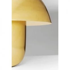 Kare Design Lampes à Poser Lampe Champignon En Acier Doré -Luminaires Contemporain Soldes lampe champignon en acier dore 3