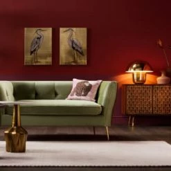 Kare Design Lampes à Poser Lampe Champignon En Acier Doré -Luminaires Contemporain Soldes lampe champignon en acier dore 4