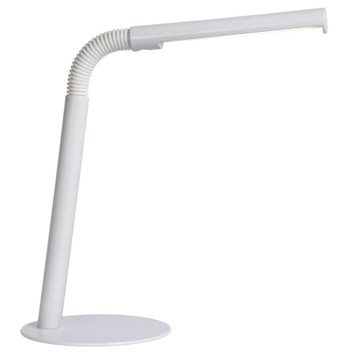 Lucide Lampes à Poser Lampe De Bureau En Métal Blanc 1 Lucide Lampes à Poser Lampe De Bureau En Métal Blanc