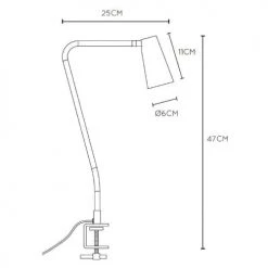 Lucide Lampes à Poser Lampe De Bureau En Métal Bleu -Luminaires Contemporain Soldes lampe de bureau en metal bleu 2