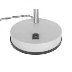 Leitmotiv Lampes à Poser Lampe De Bureau En Métal New Study Blanc -Luminaires Contemporain Soldes lampe de bureau en metal new study blanc 3