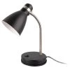 Leitmotiv Lampes à Poser Lampe De Bureau En Métal New Study Noir