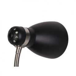 Leitmotiv Lampes à Poser Lampe De Bureau En Métal New Study Noir -Luminaires Contemporain Soldes lampe de bureau en metal new study noir 2