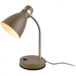 Leitmotiv Lampes à Poser Lampe De Bureau En Métal New Study Vert Mousse -Luminaires Contemporain Soldes lampe de bureau en metal new study vert mousse 2