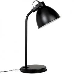 Maisons Du Monde Lampes à Poser Lampe De Bureau En Métal Noir