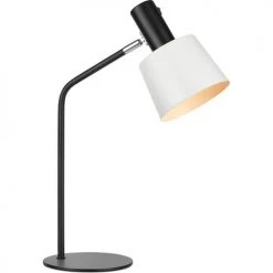 Markslöjd Lampes à Poser Lampe De Bureau En Métal Noir