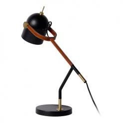 Lampea Lampes à Poser Lampe De Bureau En Métal Noir 50 Cm -Luminaires Contemporain Soldes lampe de bureau en metal noir 50 cm 3