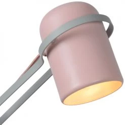 Lucide Lampes à Poser Lampe De Bureau En Métal Rose -Luminaires Contemporain Soldes lampe de bureau en metal rose 11