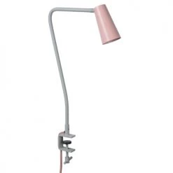 Lucide Lampes à Poser Lampe De Bureau En Métal Rose -Luminaires Contemporain Soldes lampe de bureau en metal rose 3