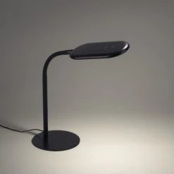 Keria Lampes à Poser Lampe De Bureau En Plastique_synthetic Noir -Luminaires Contemporain Soldes lampe de bureau en plastique synthetic noir 7