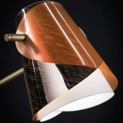 SLAMP Lampes à Poser Lampe De Bureau LED Métal/Cuir Avec Stylo à Plume Montblanc® -Luminaires Contemporain Soldes lampe de bureau led metal cuir avec stylo a plume montblanc 2