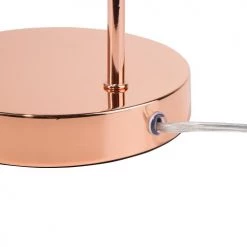 Beliani Lampes à Poser Lampe De Table Cuivré -Luminaires Contemporain Soldes lampe de table cuivre 4